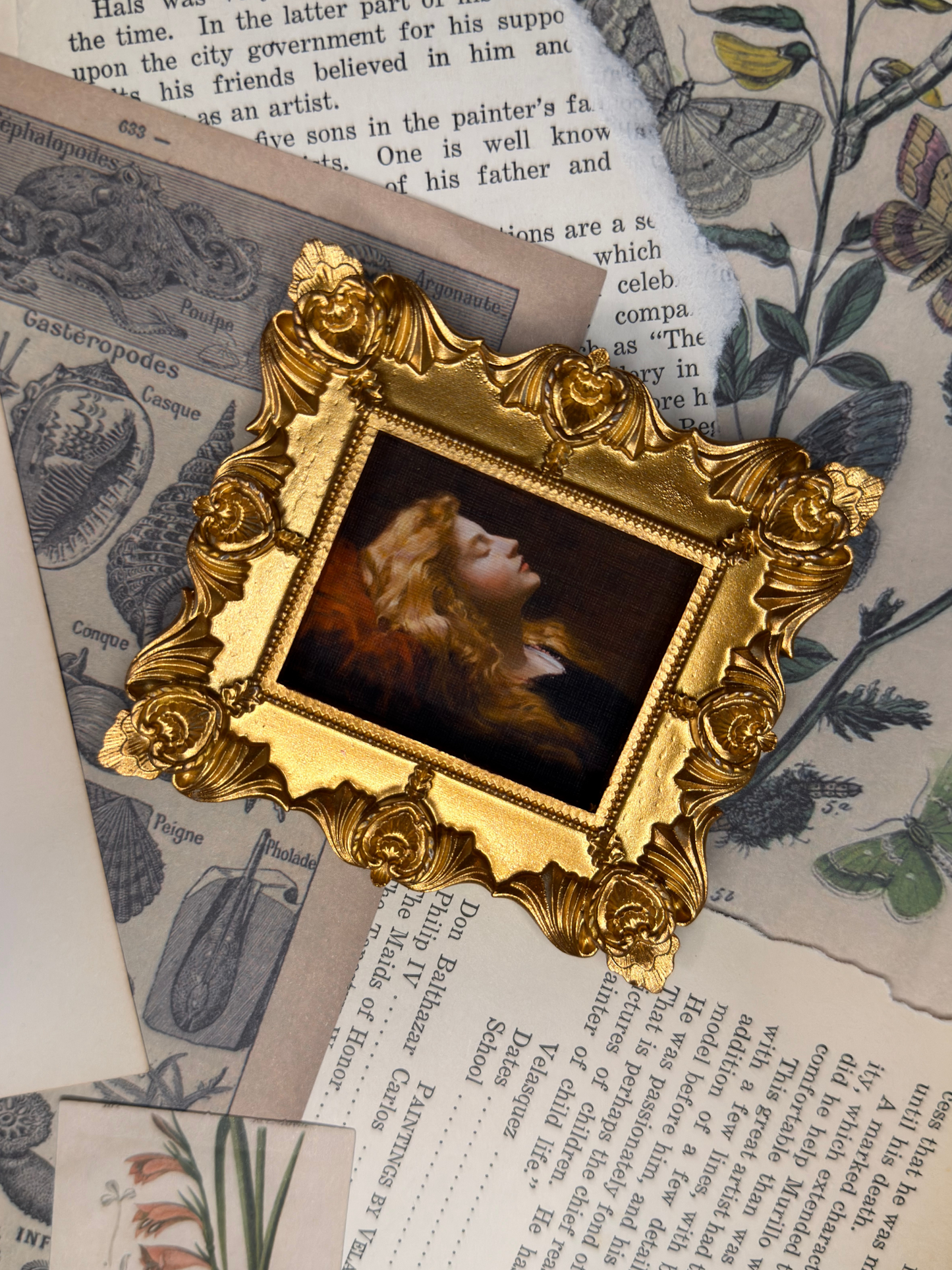 Small Sleeping Beauty Magnet