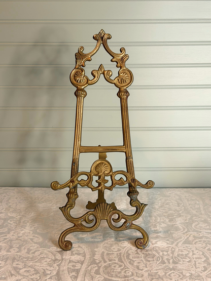 Ornate Brass Easel