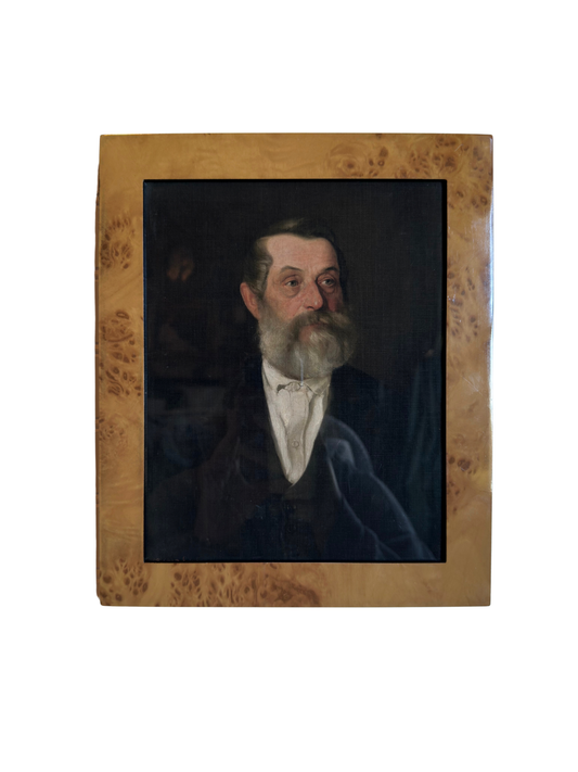 Framed Portrait of an Old Gentleman Print