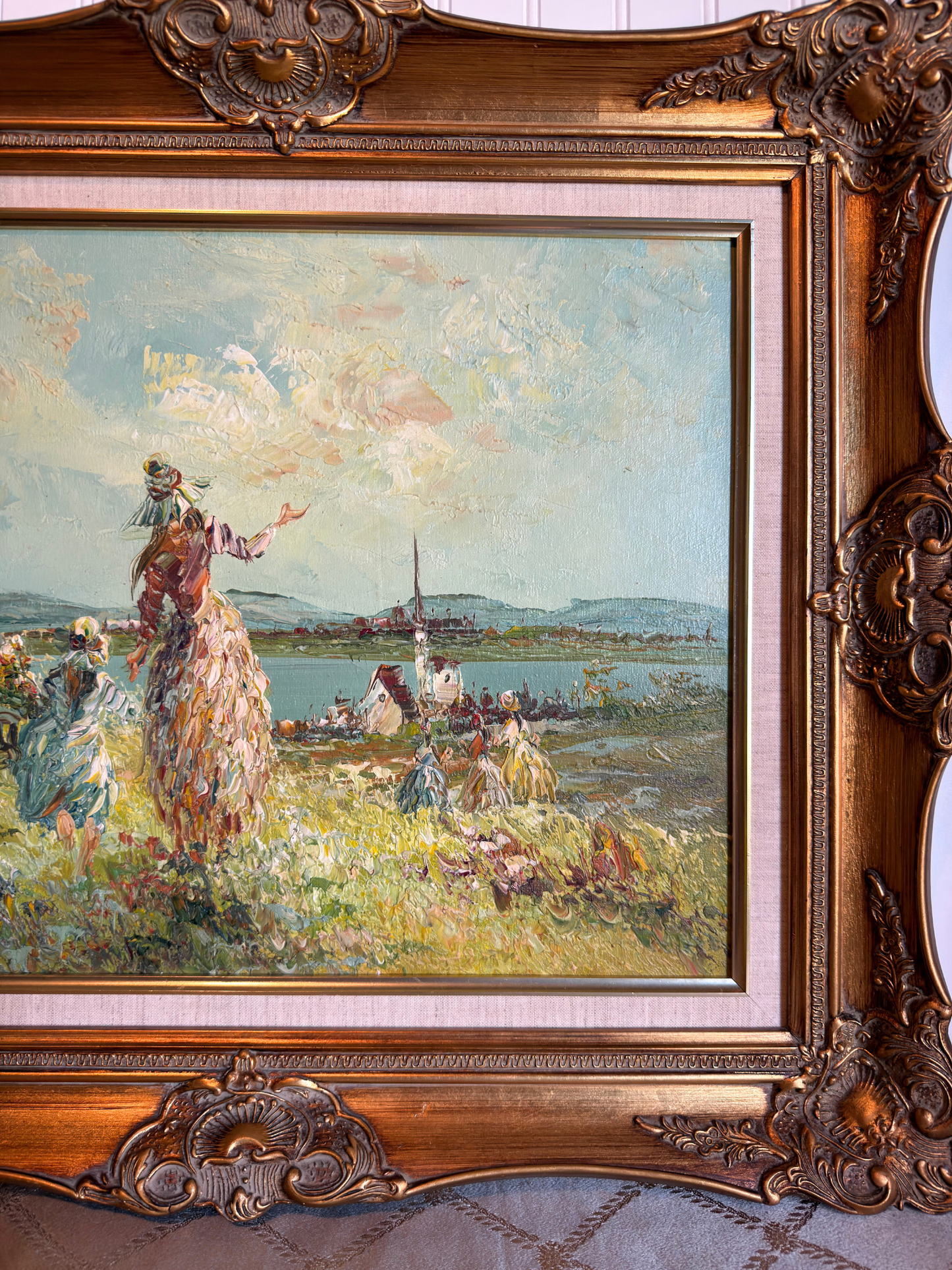 Vintage Impressionist Painting