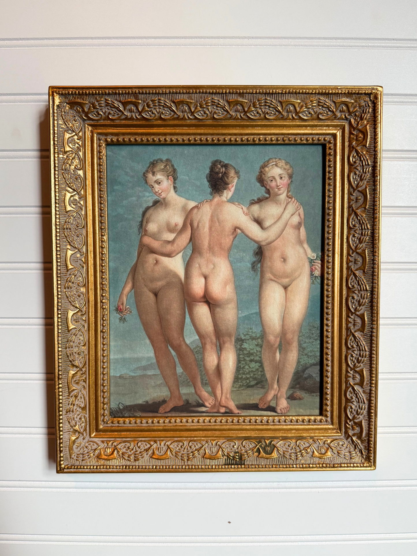 Three Graces Framed Giclee Print