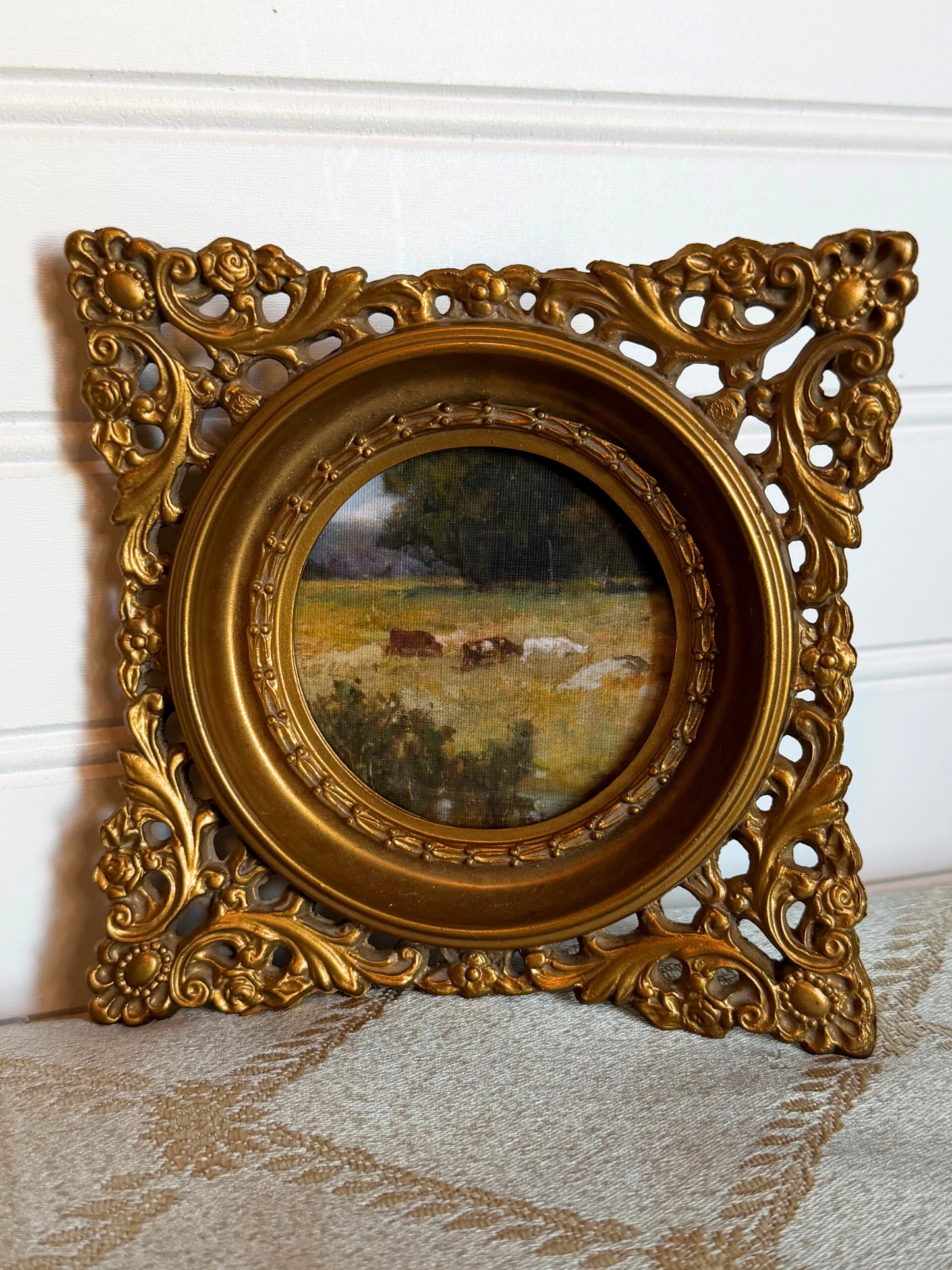Framed Pastoral Landscape Print