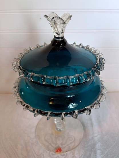 Italian Murano Lidded Dish