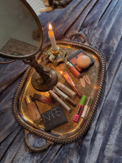 Large Silver Plated Tray