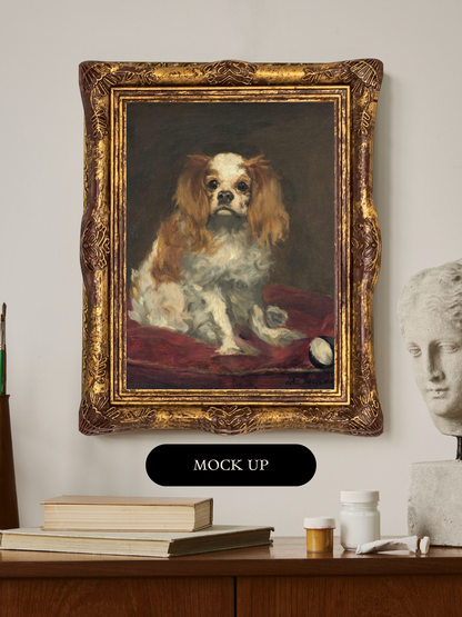 A King Charles Spaniel