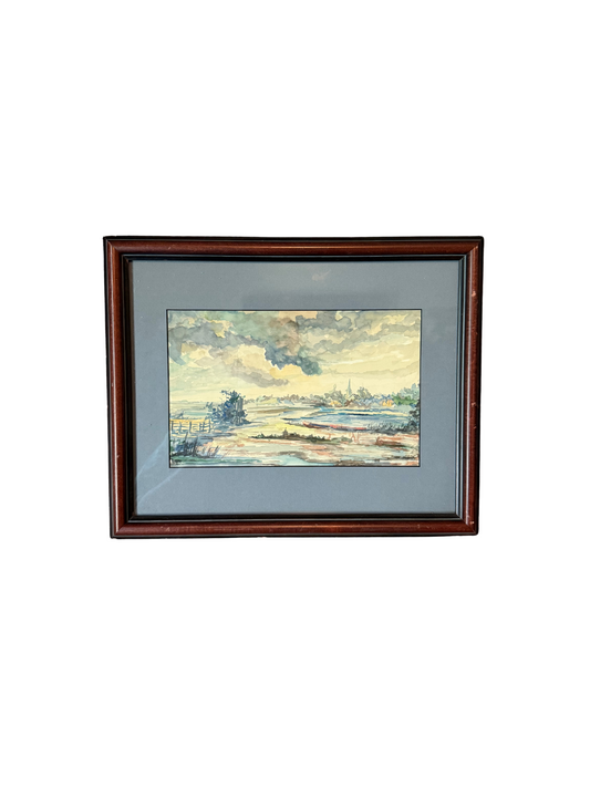 Watercolor Landscape Print
