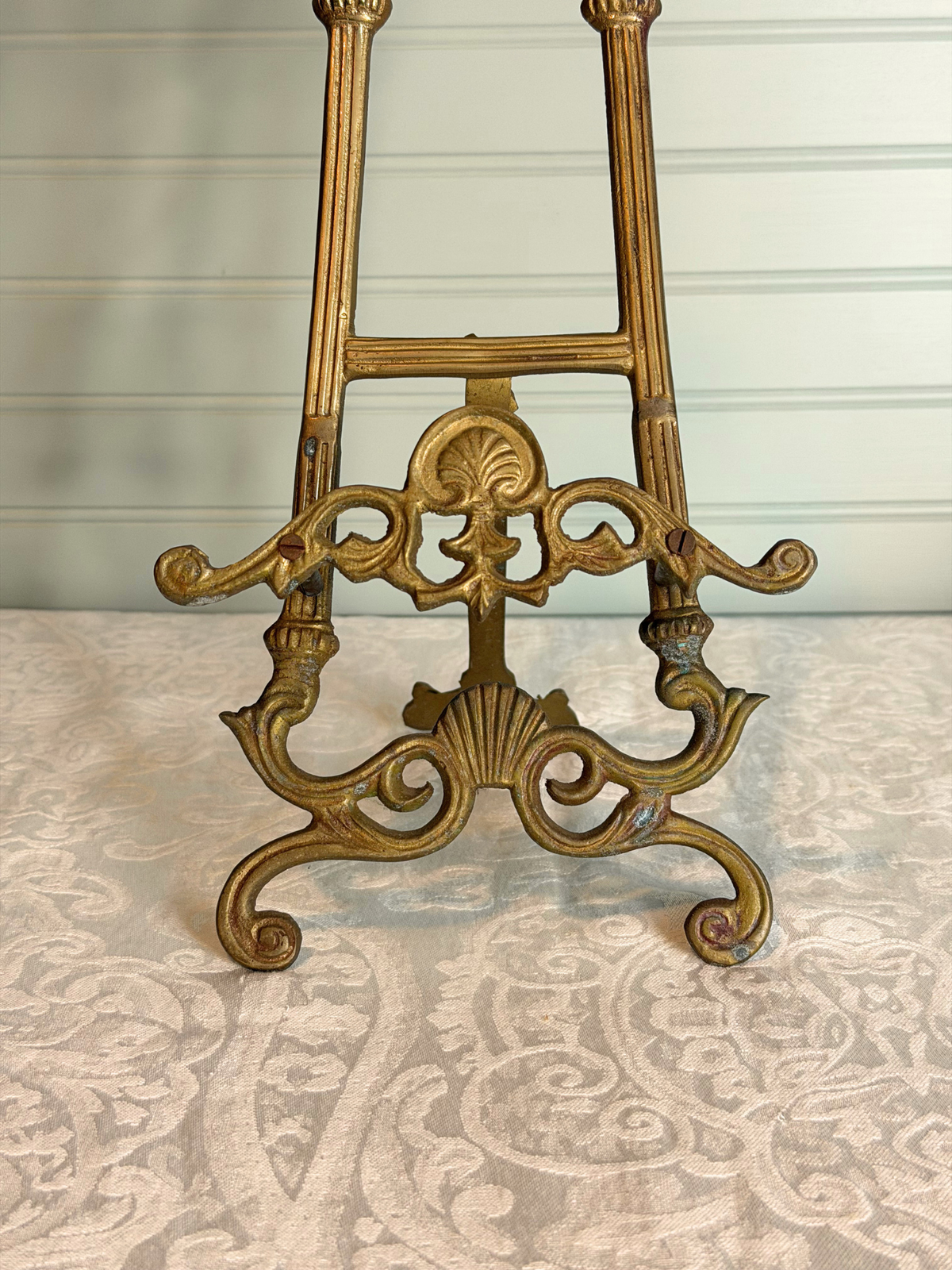 Ornate Brass Easel