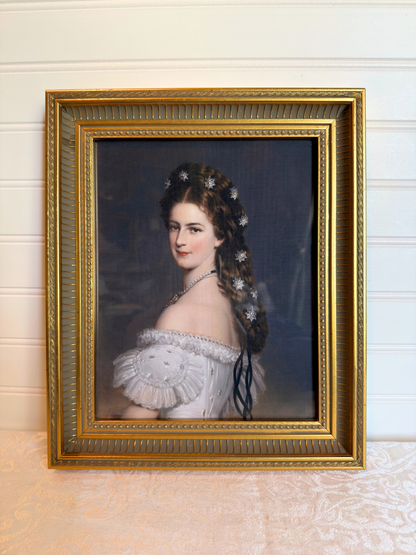 Framed Empress Elisabeth Print