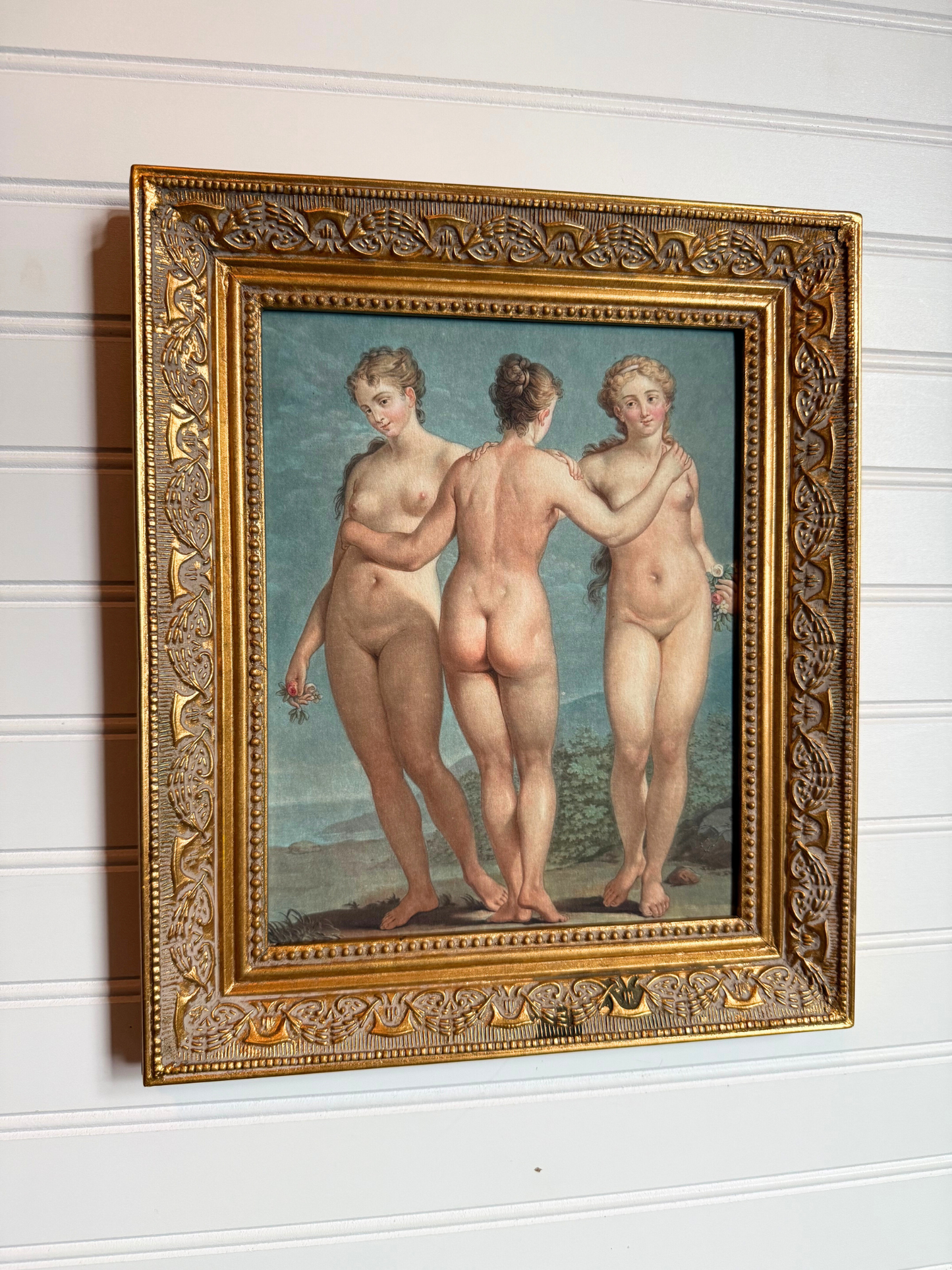 Three Graces Framed Giclee Print