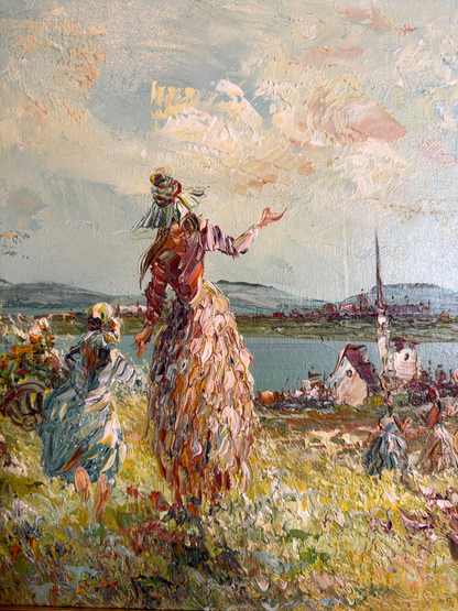 Vintage Impressionist Painting