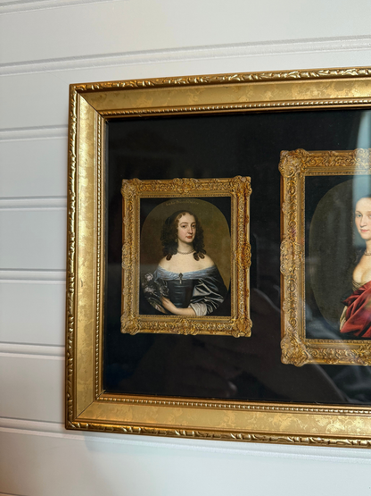 Ladies Portraits Framed Giclee Print