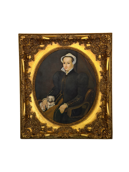 Portrait Of A Seated Lady Painting
