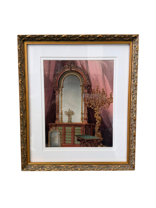 Group of Furniture Framed Giclee Print
