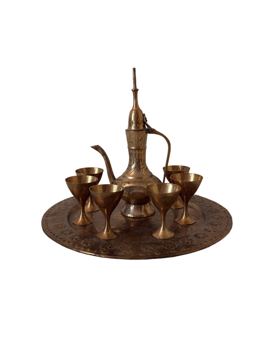 Brass Tea Set