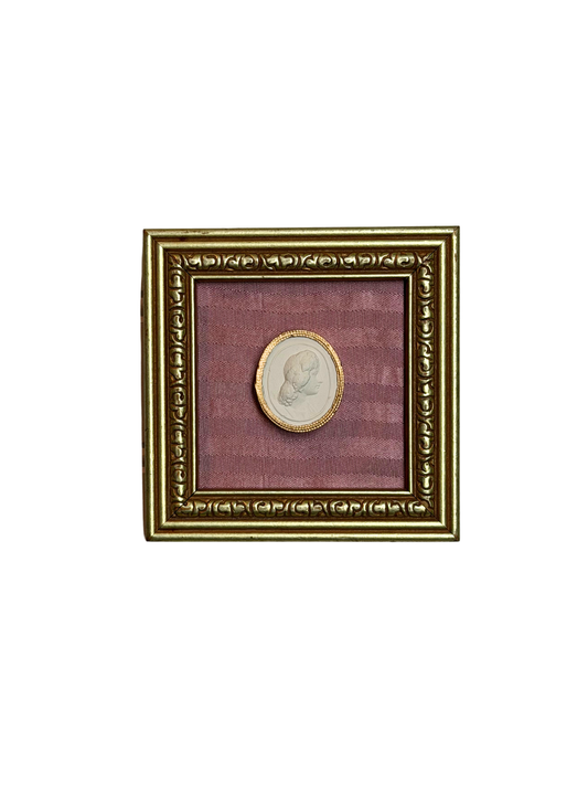 Framed Goddess Melpomene Intaglio