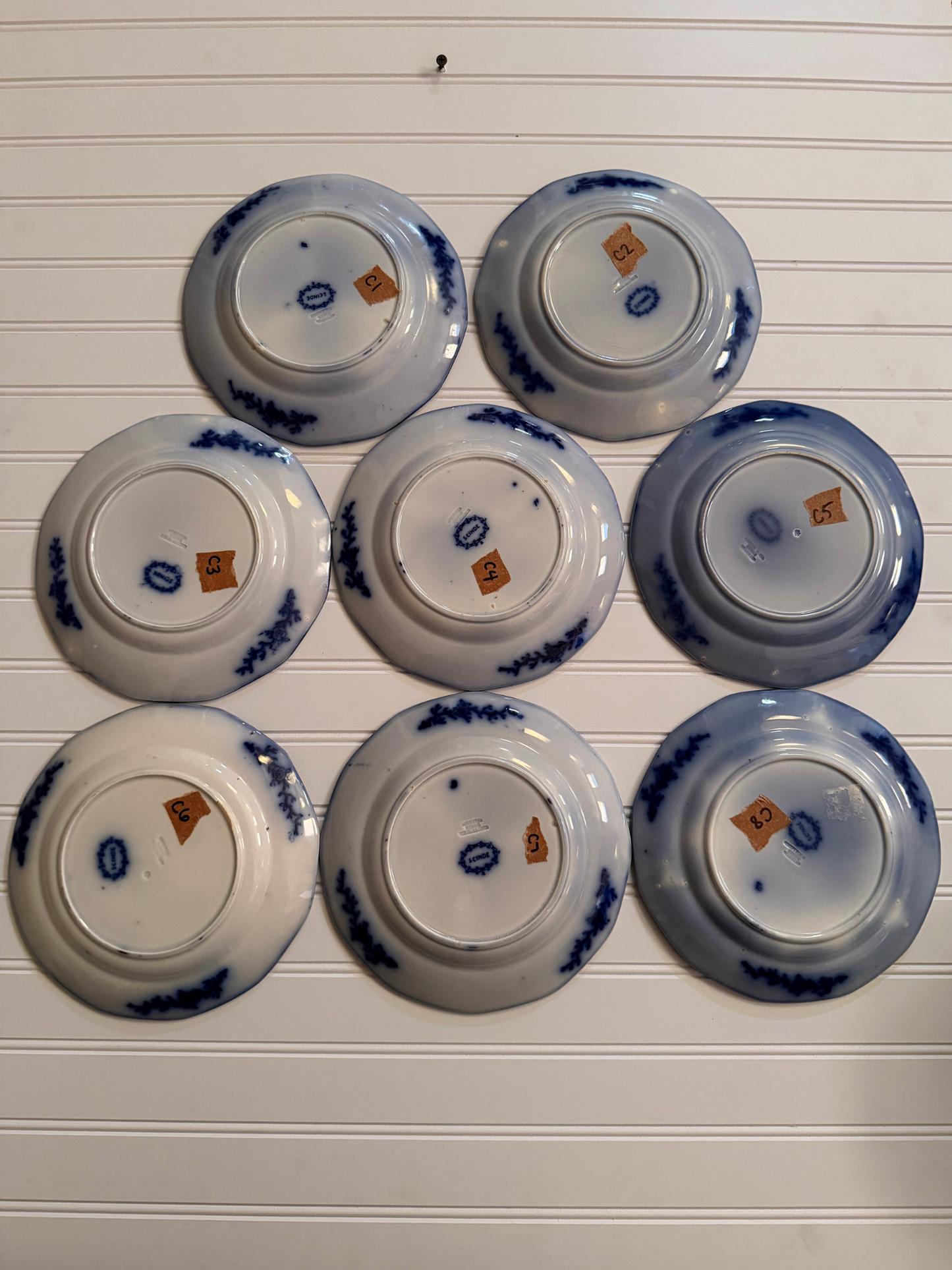 Small J & G Alcock "Scinde" Pattern Plates