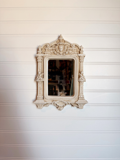 Ornate Figural Mirror