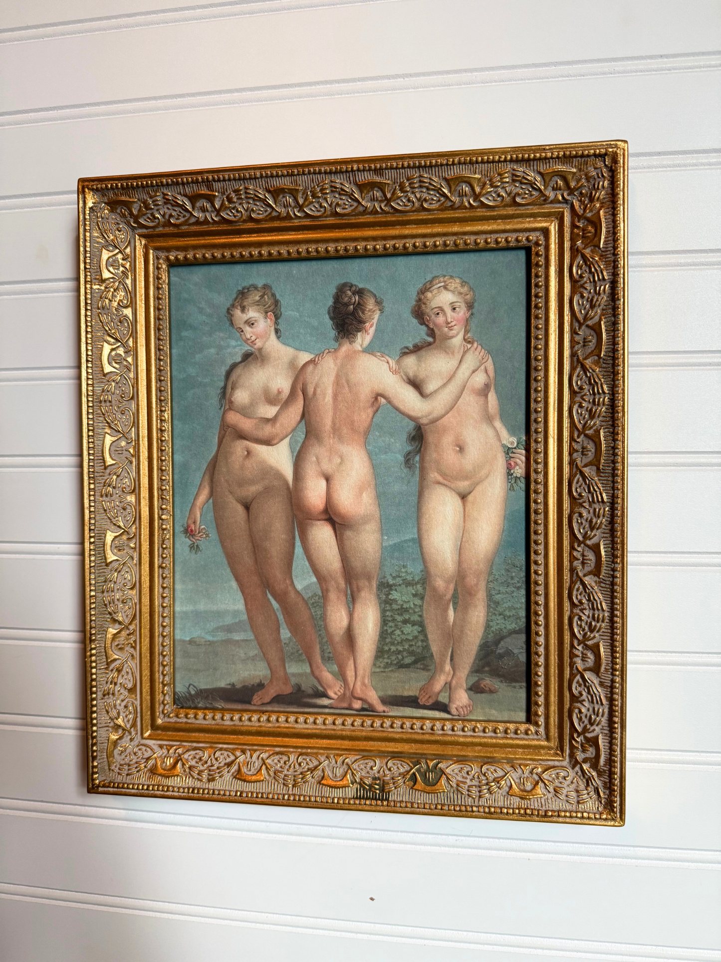 Three Graces Framed Giclee Print