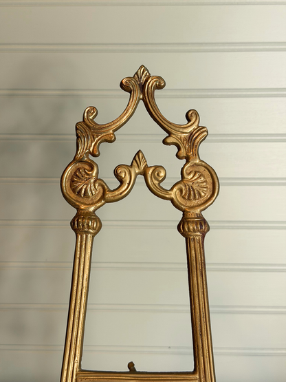 Ornate Brass Easel