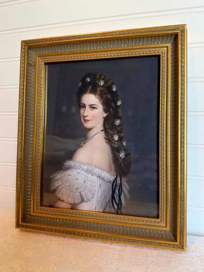Framed Empress Elisabeth Print