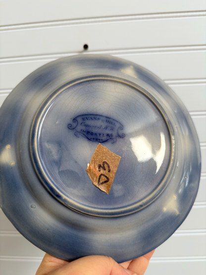 Medium Evan & Hill Concord, N.H. Importers Plates