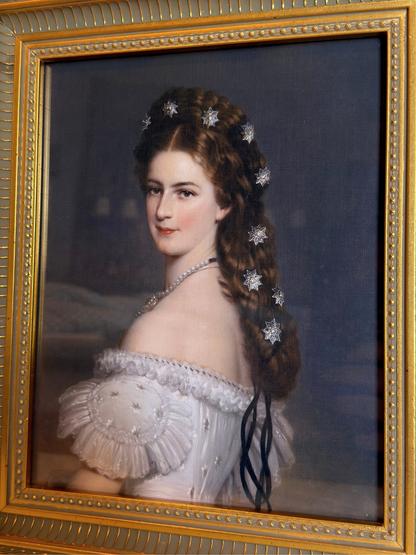 Framed Empress Elisabeth Print
