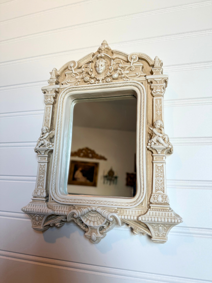 Ornate Figural Mirror