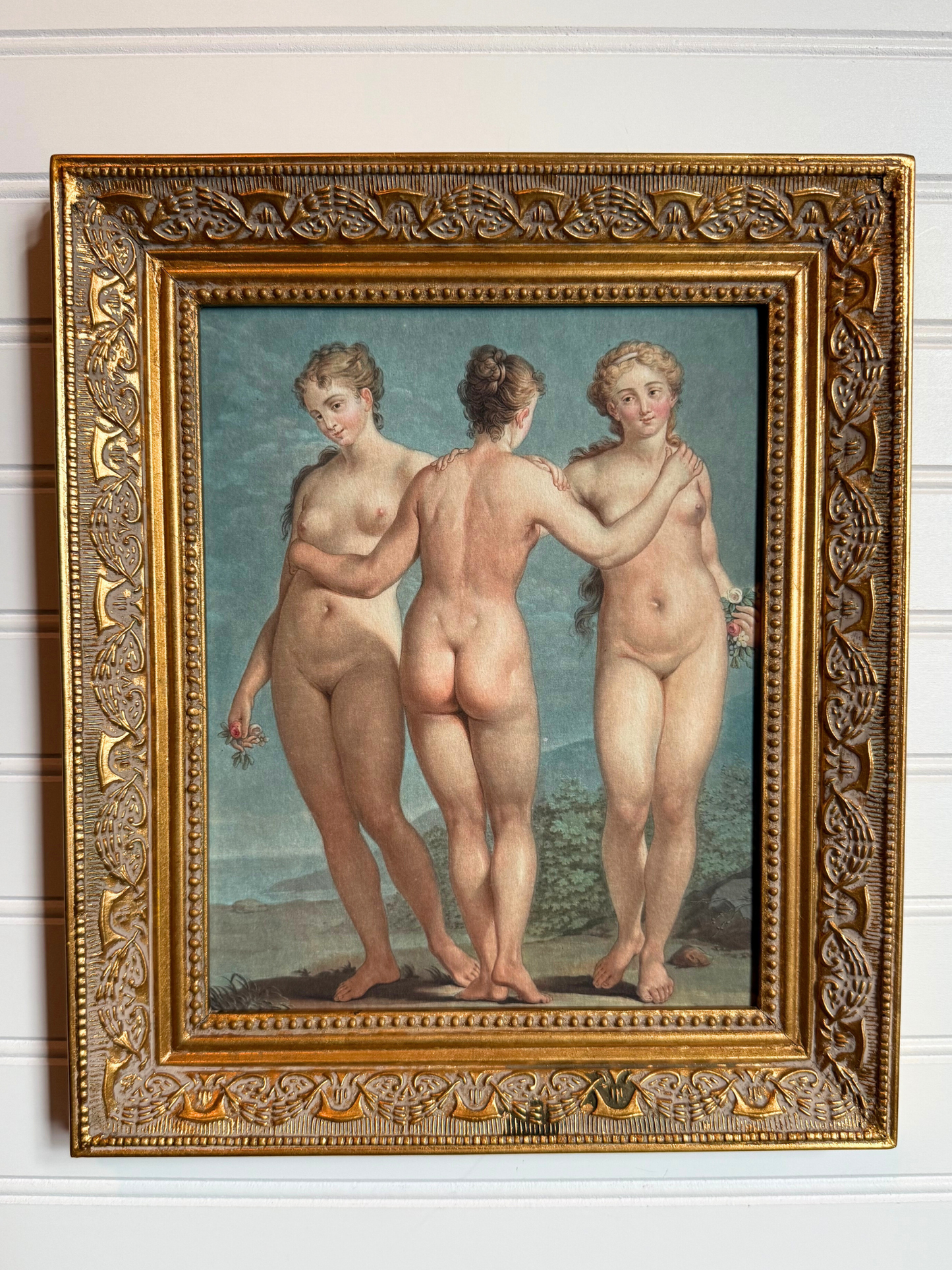 Three Graces Framed Giclee Print