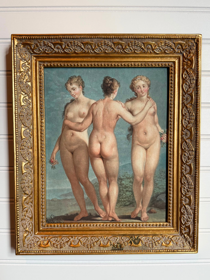 Three Graces Framed Giclee Print