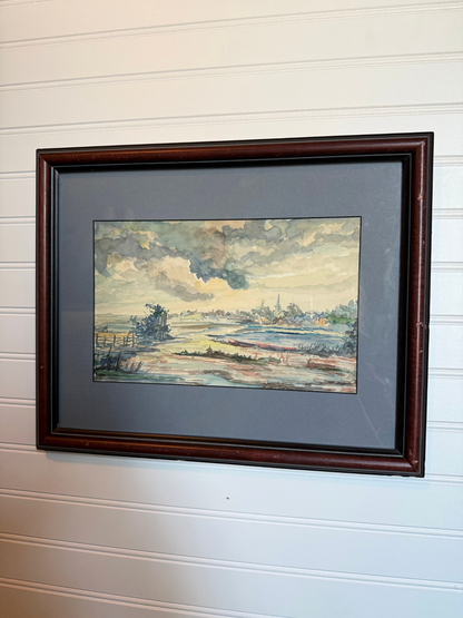 Watercolor Landscape Print