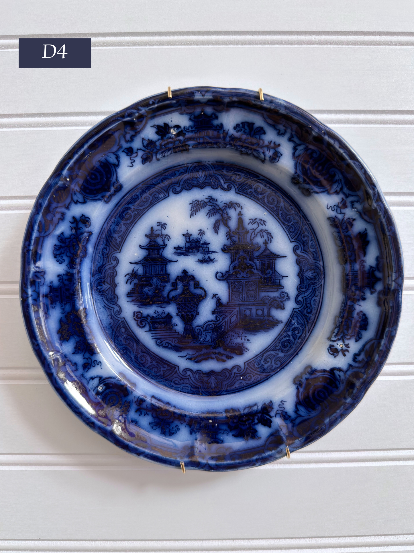 Medium Podmore Walker & Co "The Temple" Pattern Plate