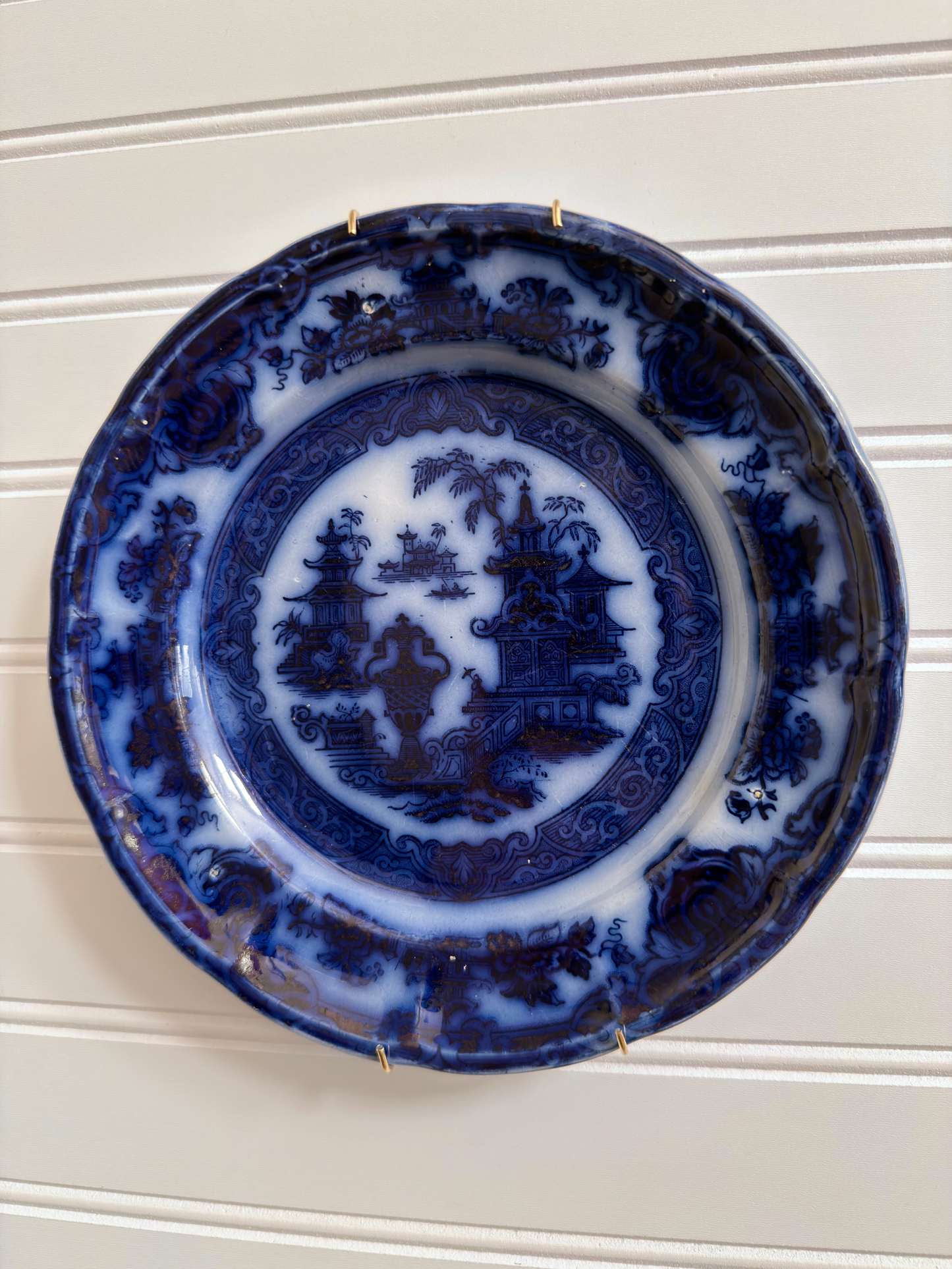 Medium Podmore Walker & Co "The Temple" Pattern Plate