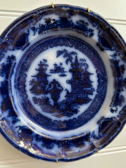 Medium Podmore Walker & Co "The Temple" Pattern Plate