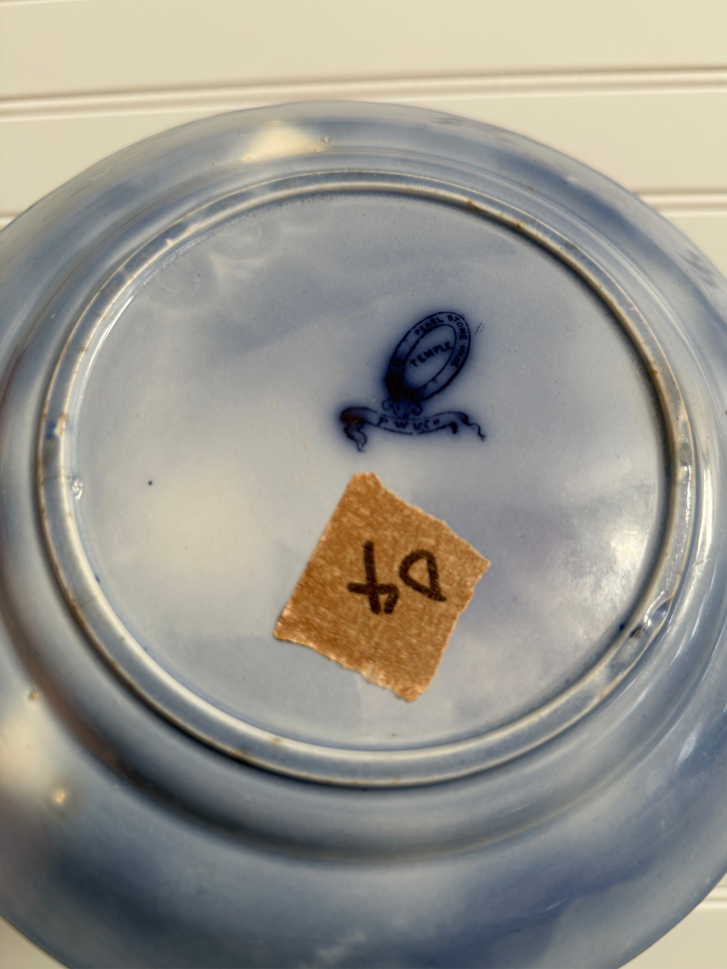 Medium Podmore Walker & Co "The Temple" Pattern Plate