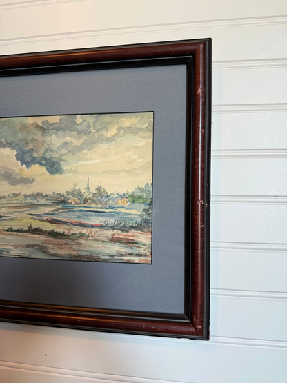 Watercolor Landscape Print