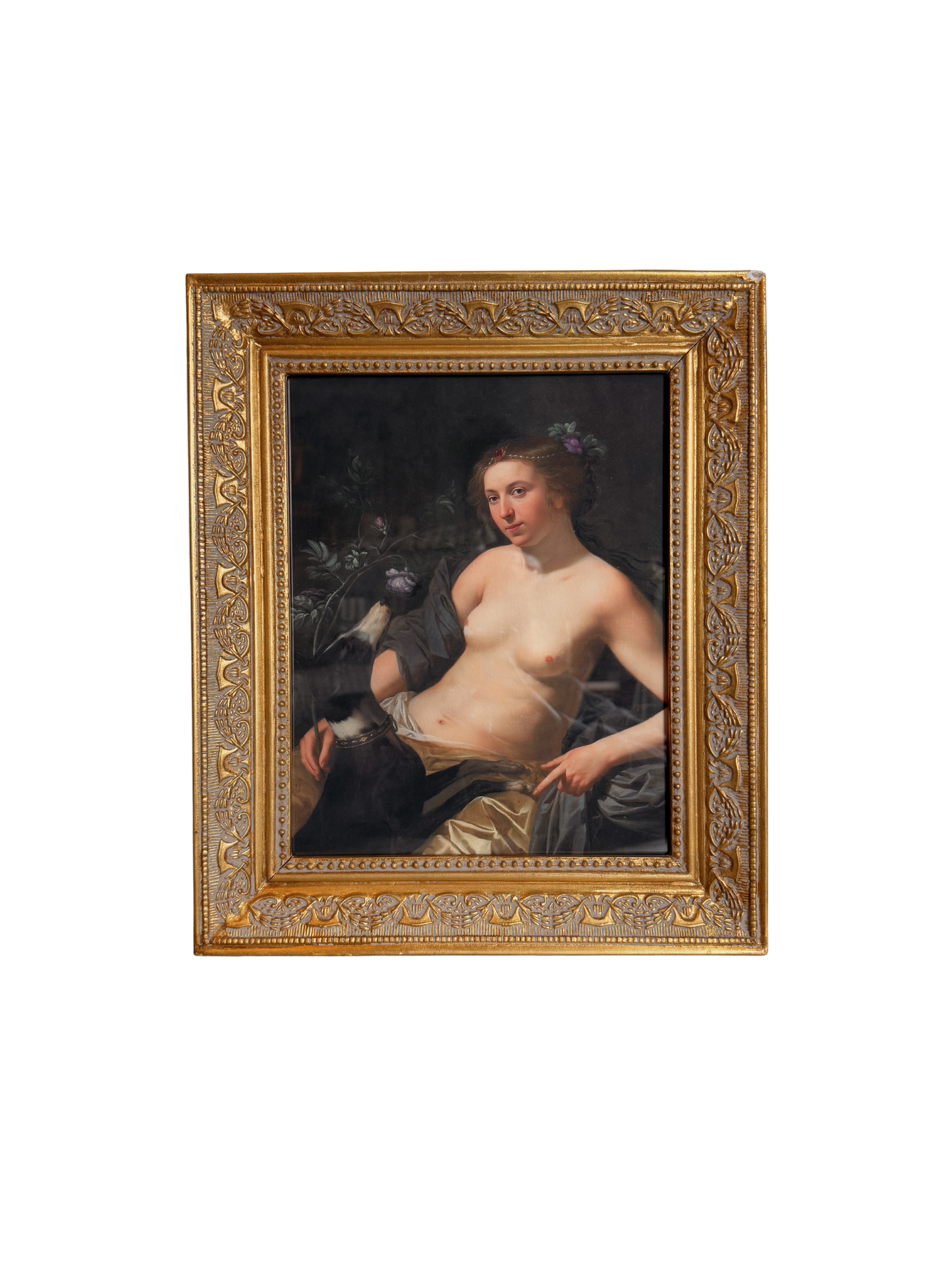 Allegory Of Smell Framed Giclee Print