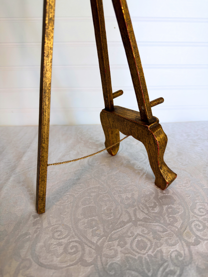 Gold Florentine Easel