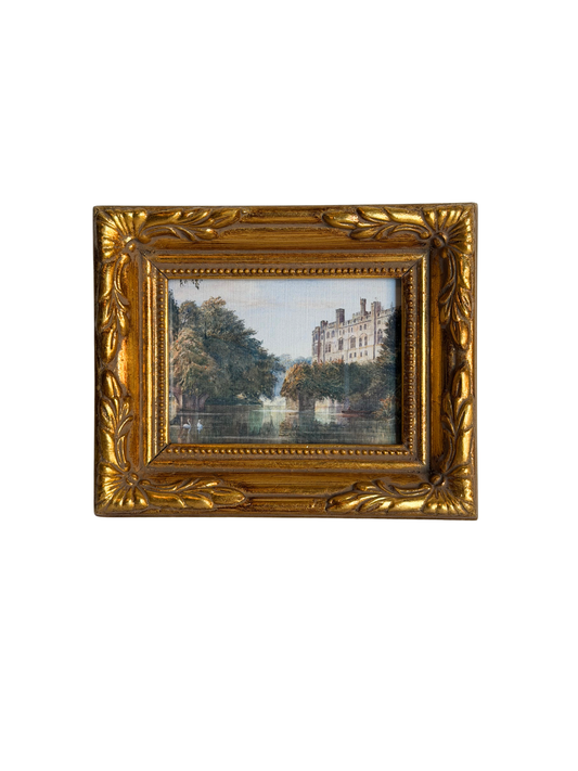 Framed Warwick Castle Print