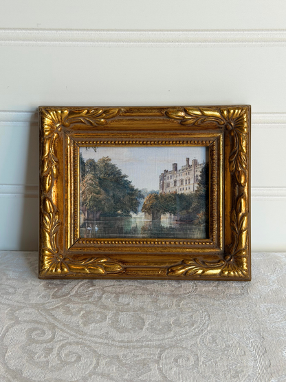 Framed Warwick Castle Print