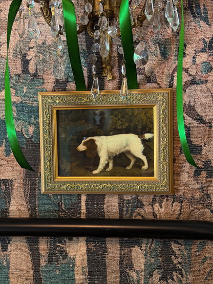 Framed Spaniel Giclee Print