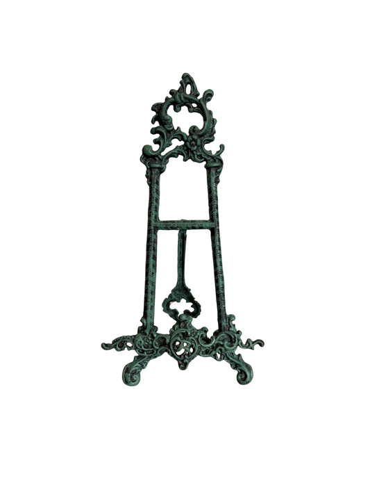 Green Cast Iron Easel