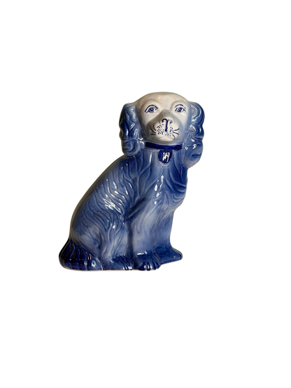 Blue Staffordshire Style Dog