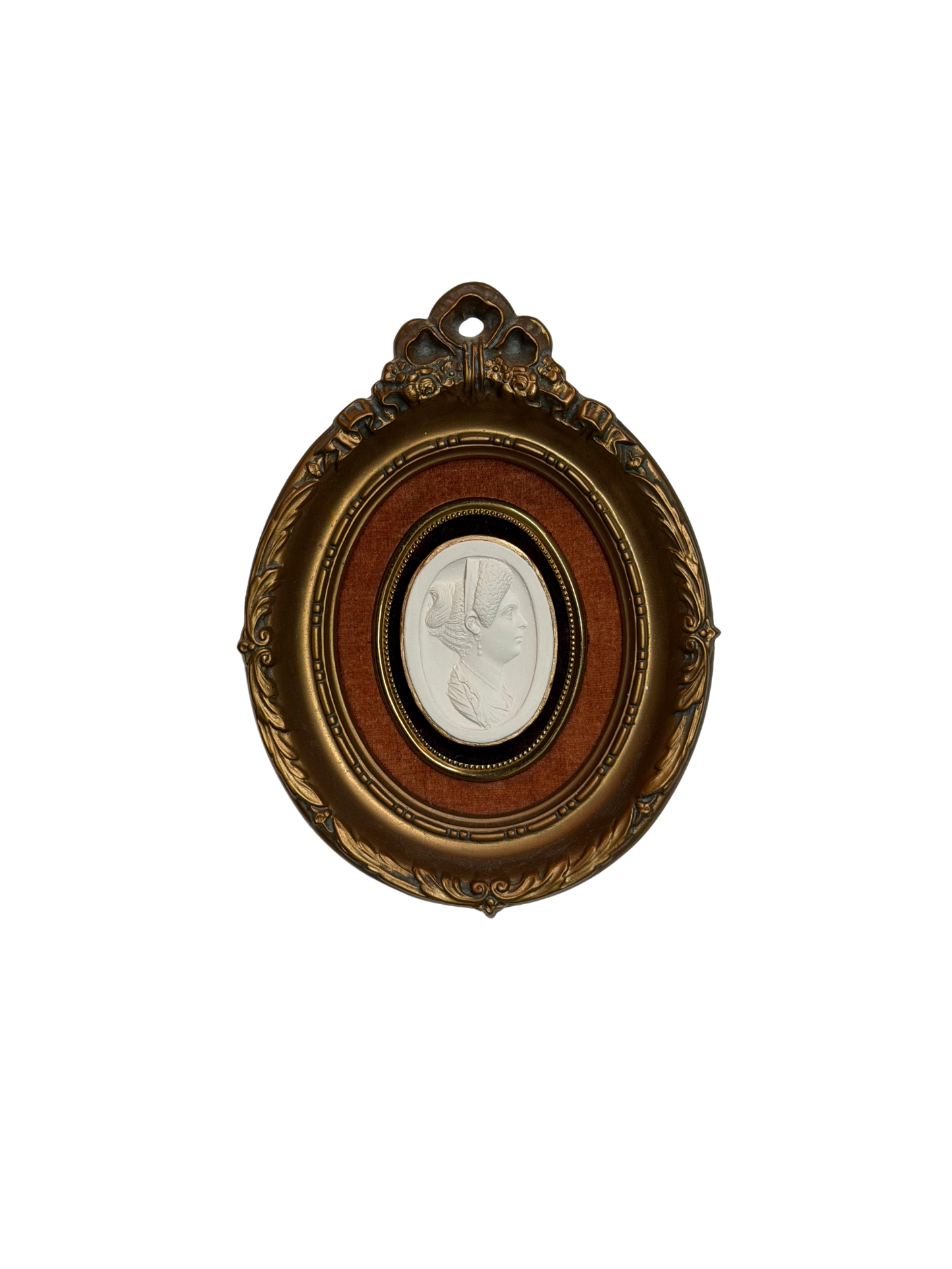 Framed Flavia Intaglio