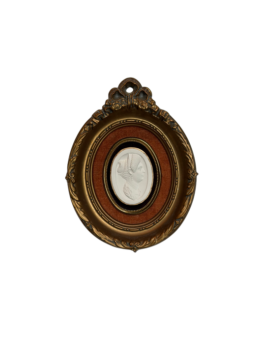 Framed Flavia Intaglio