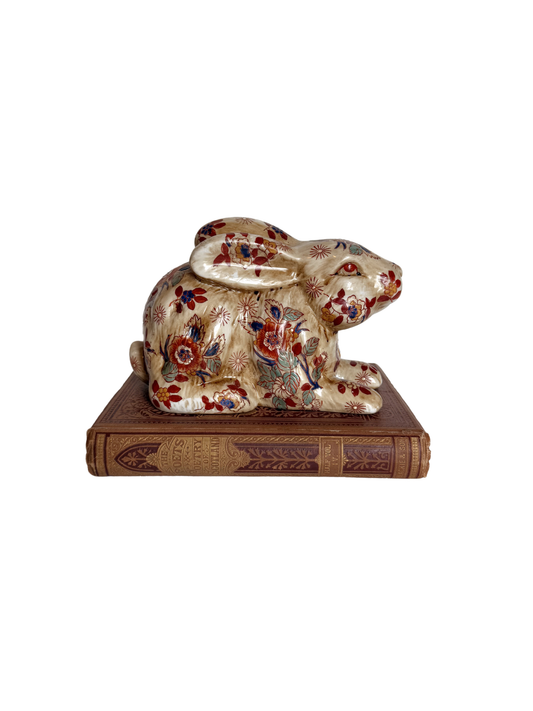 Floral Porcelain Bunny