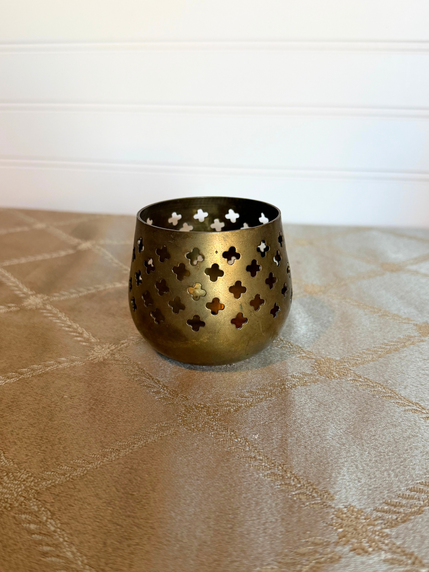 Brass Tea Light Holder
