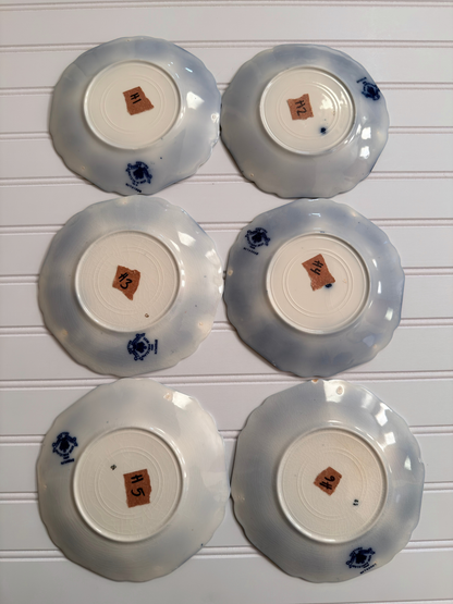 Medium Johnson Brothers "Brooklyn" Pattern Plates