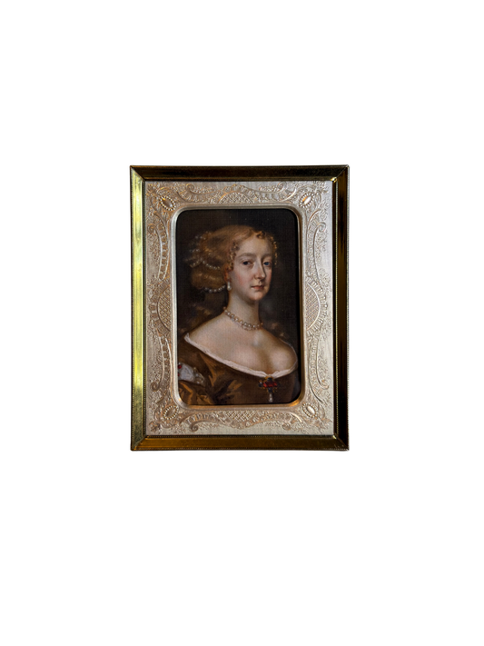 Framed Portrait of Lady Diana Print
