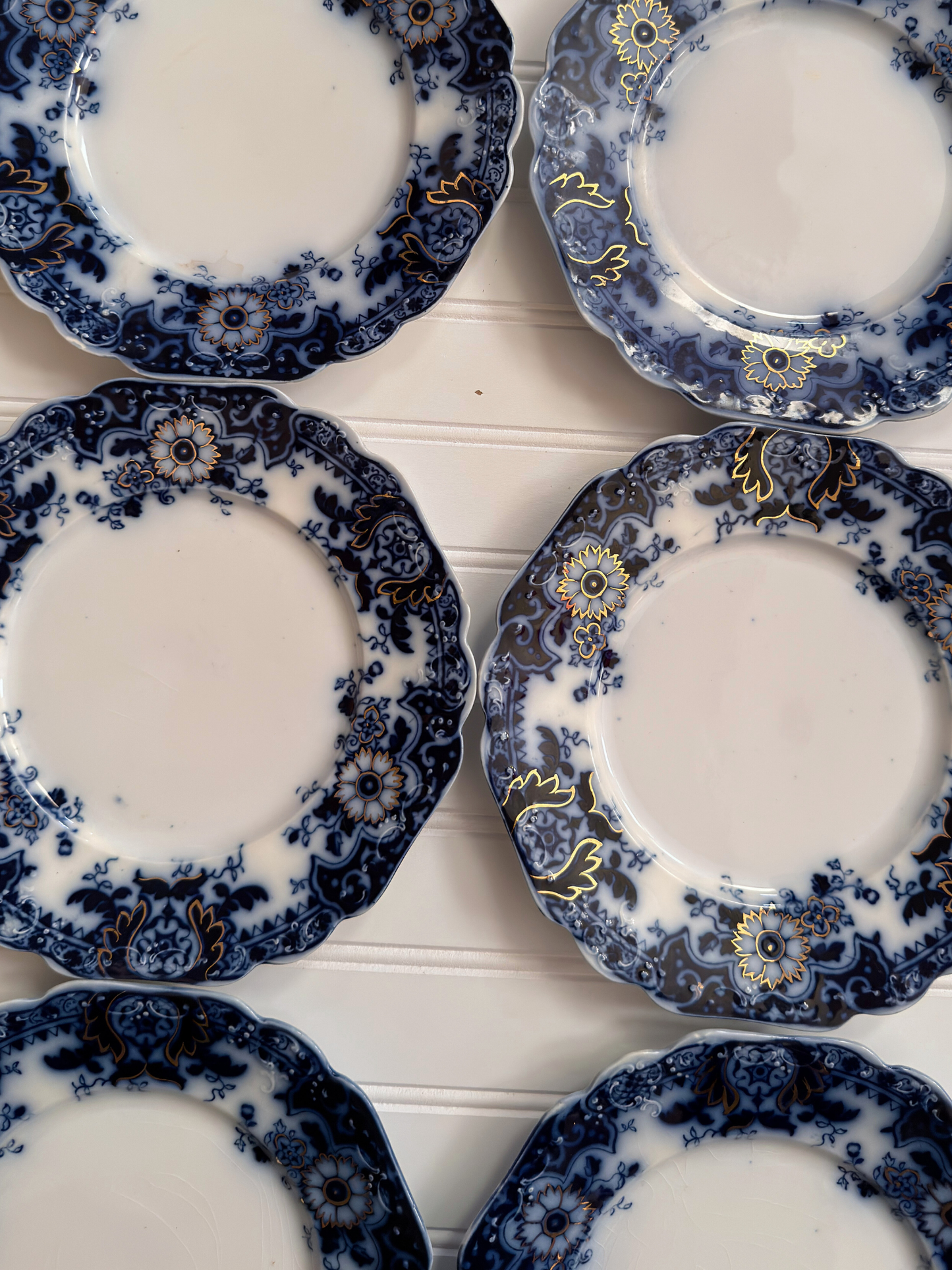 Large Johnson Brothers "Brooklyn" Pattern Plates