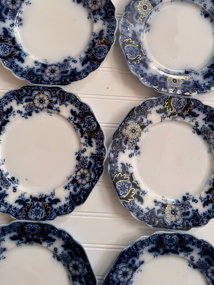Large Johnson Brothers "Brooklyn" Pattern Plates